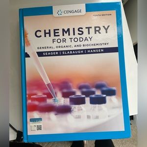 Chemistry for Today Textbook by Cengage